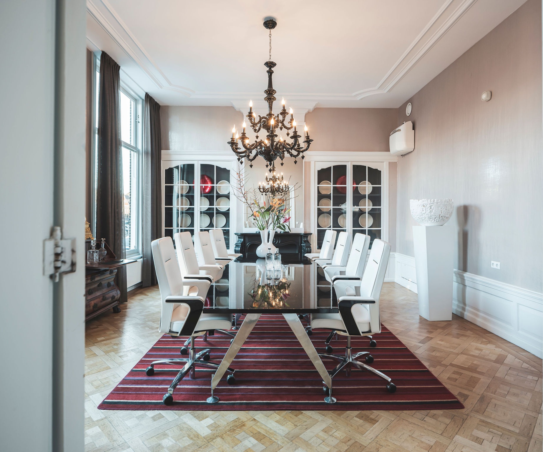 Elegant interior of Zaamen coworking space in Haarlem